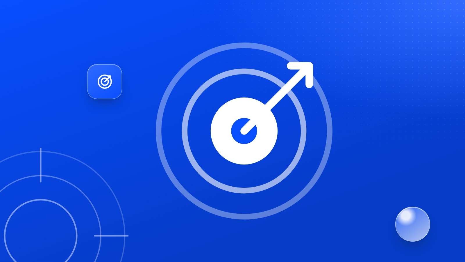 Illustration : une cible atteinte en plein centre par une flèche