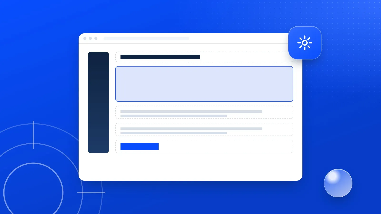 Illustration : l'éditeur à blocs d'un site WordPress