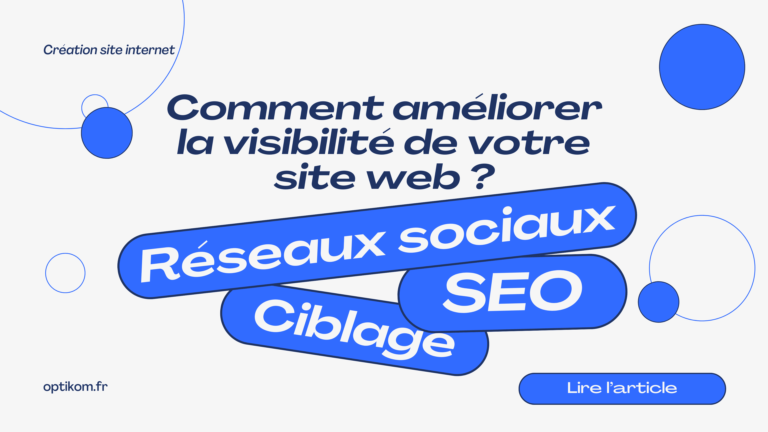 améliorer visibilité site web