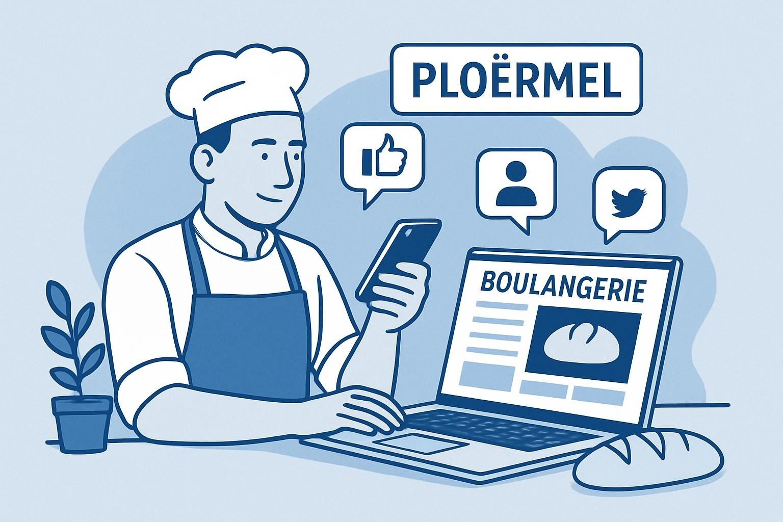 découvrez les avantages de créer un site web ou d'utiliser les réseaux sociaux pour développer votre activité locale et attirer davantage de clients prÚs de chez vous.